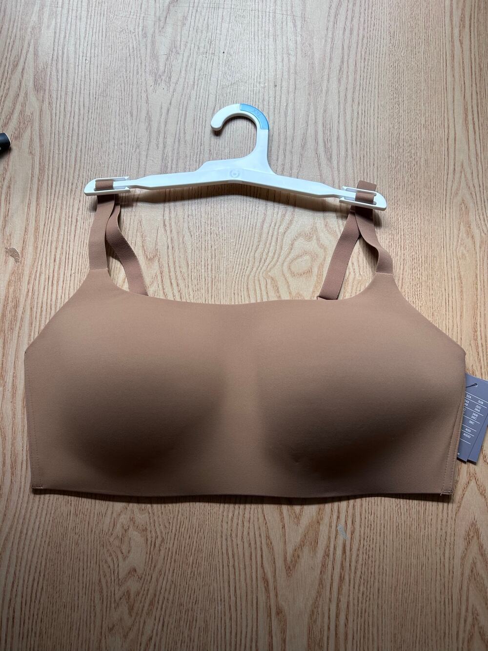 New Womens Auden Sexy Lightly Lined Scoop Neck Non wired Bralette Brown size XXL